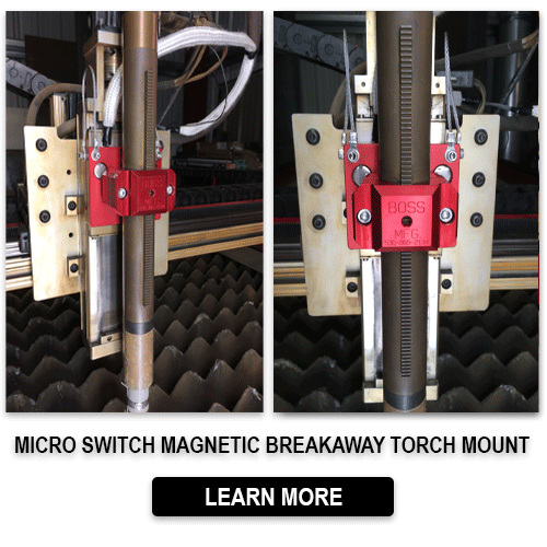 Micro Switch Magnetic Breakaway Torch Mount